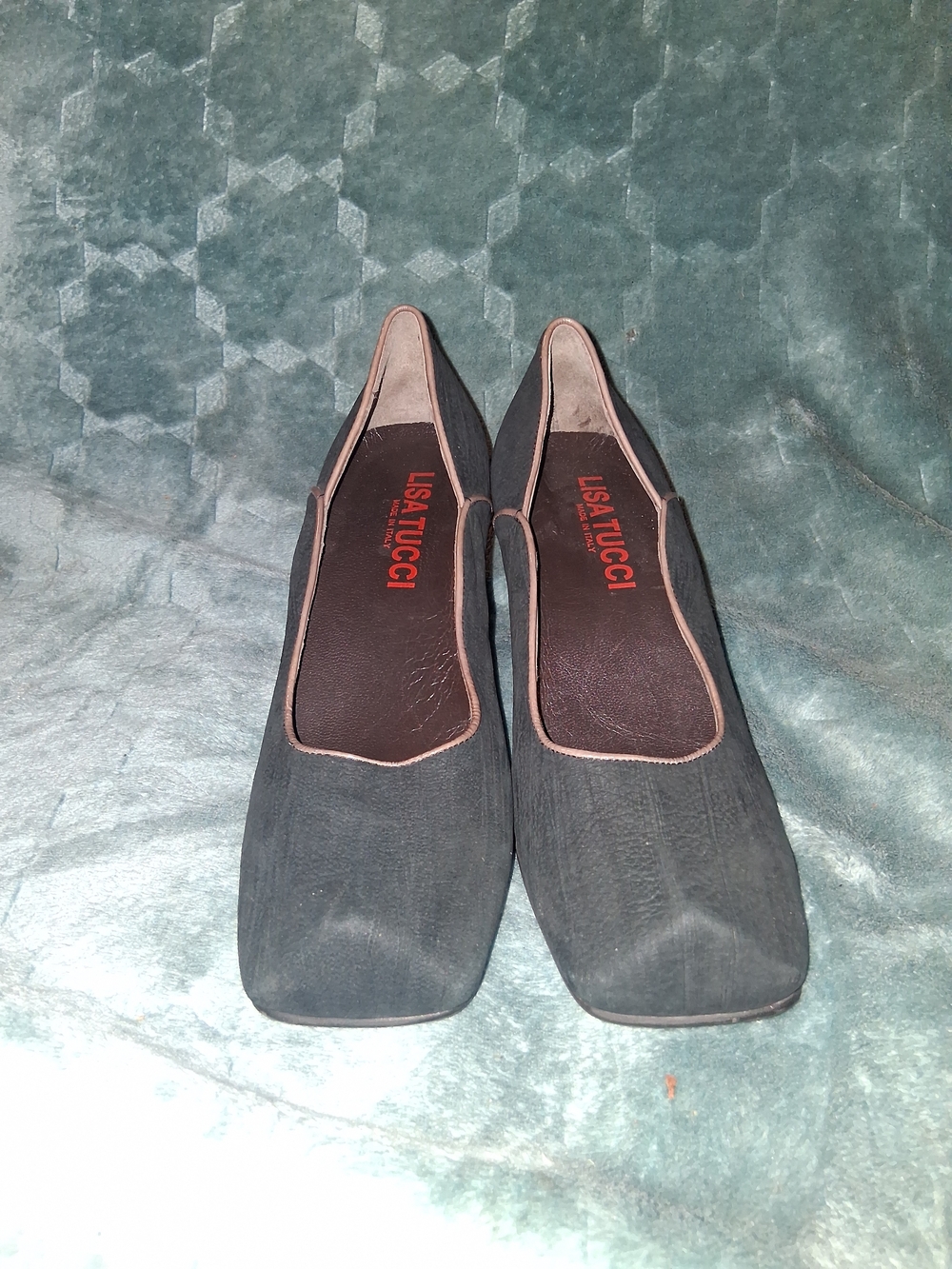 Lisa Tucci Vintage Spherical Heel Pumps (Size 8)